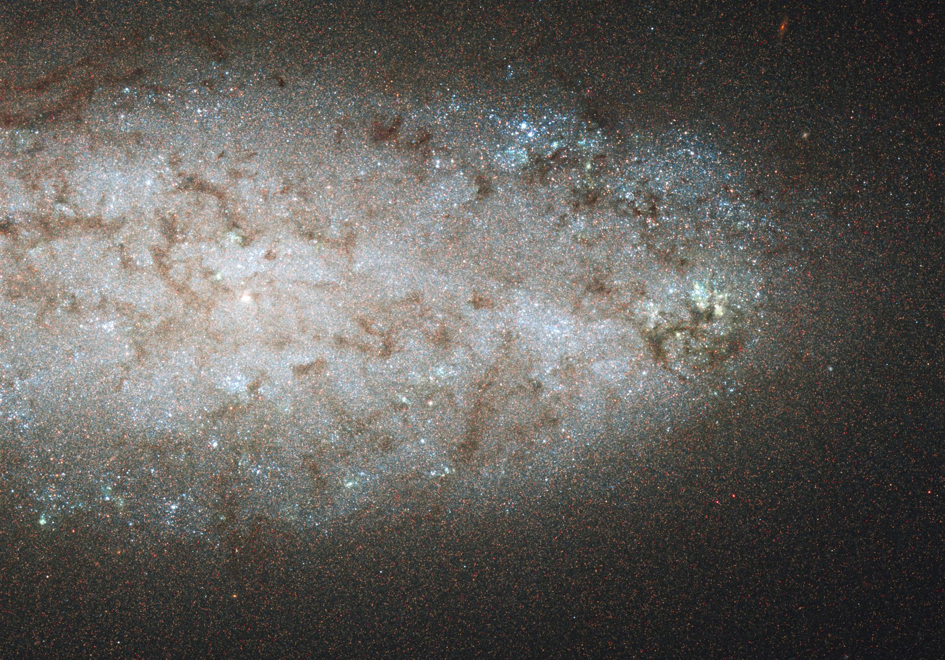 Star-birth party almost over in NGC 2976