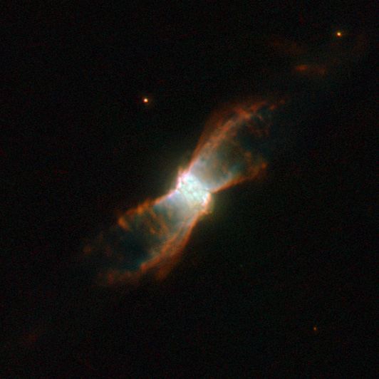 Stellar voyage of a butterfly-like planetary nebula