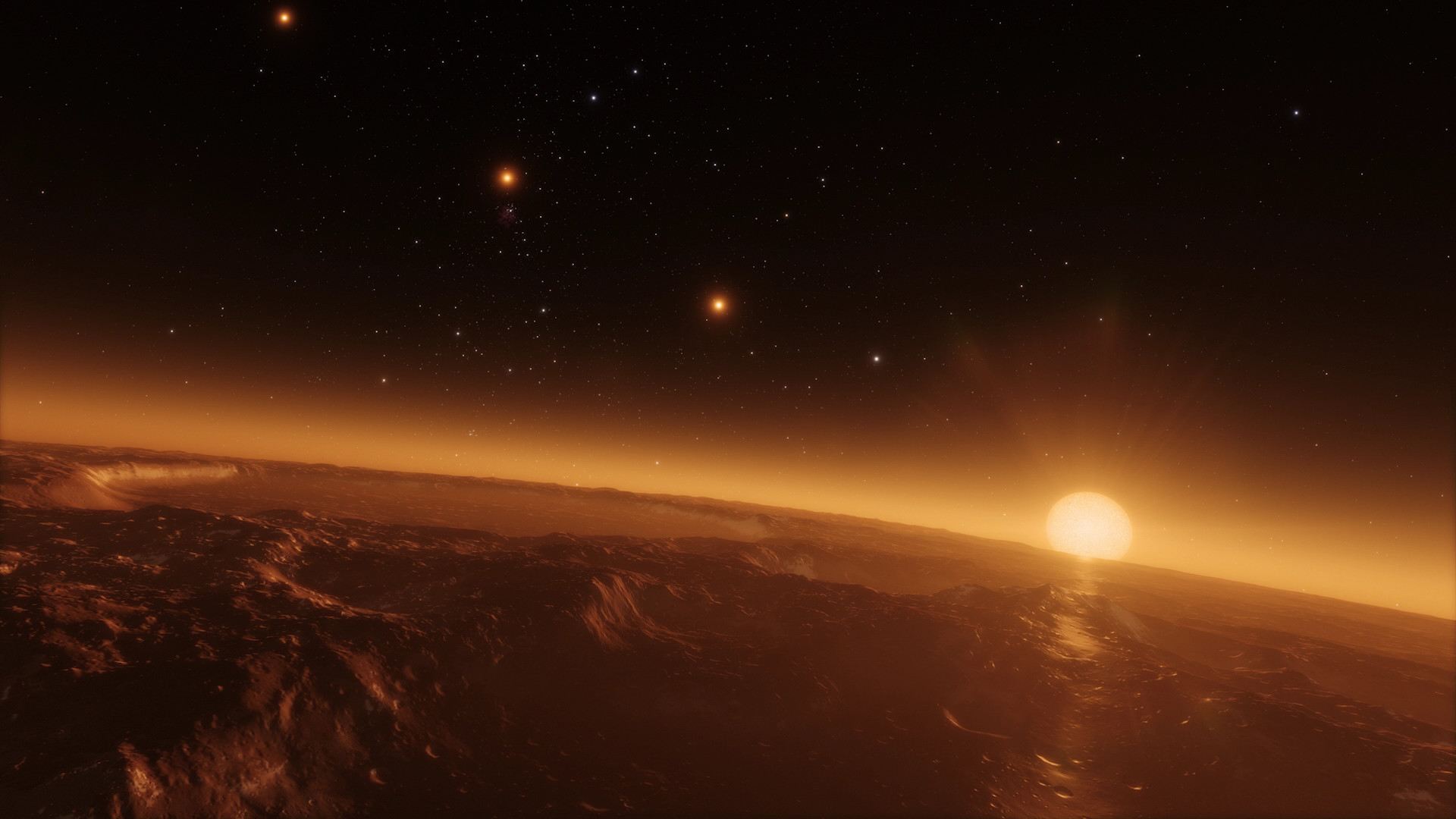 Still from Hubblecast 102 Taking the fingerprints of exoplanets