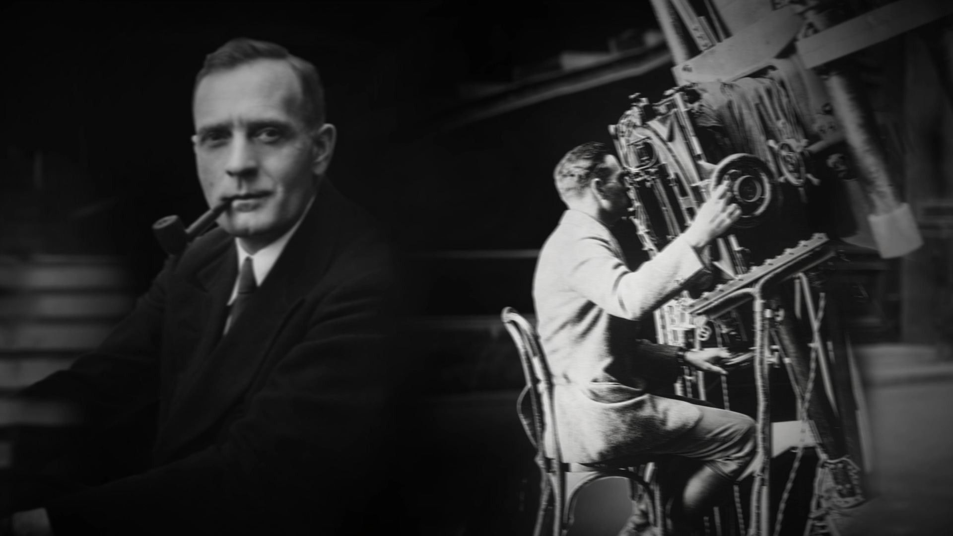 Still from Hubblecast episode 89 Edwin Hubble