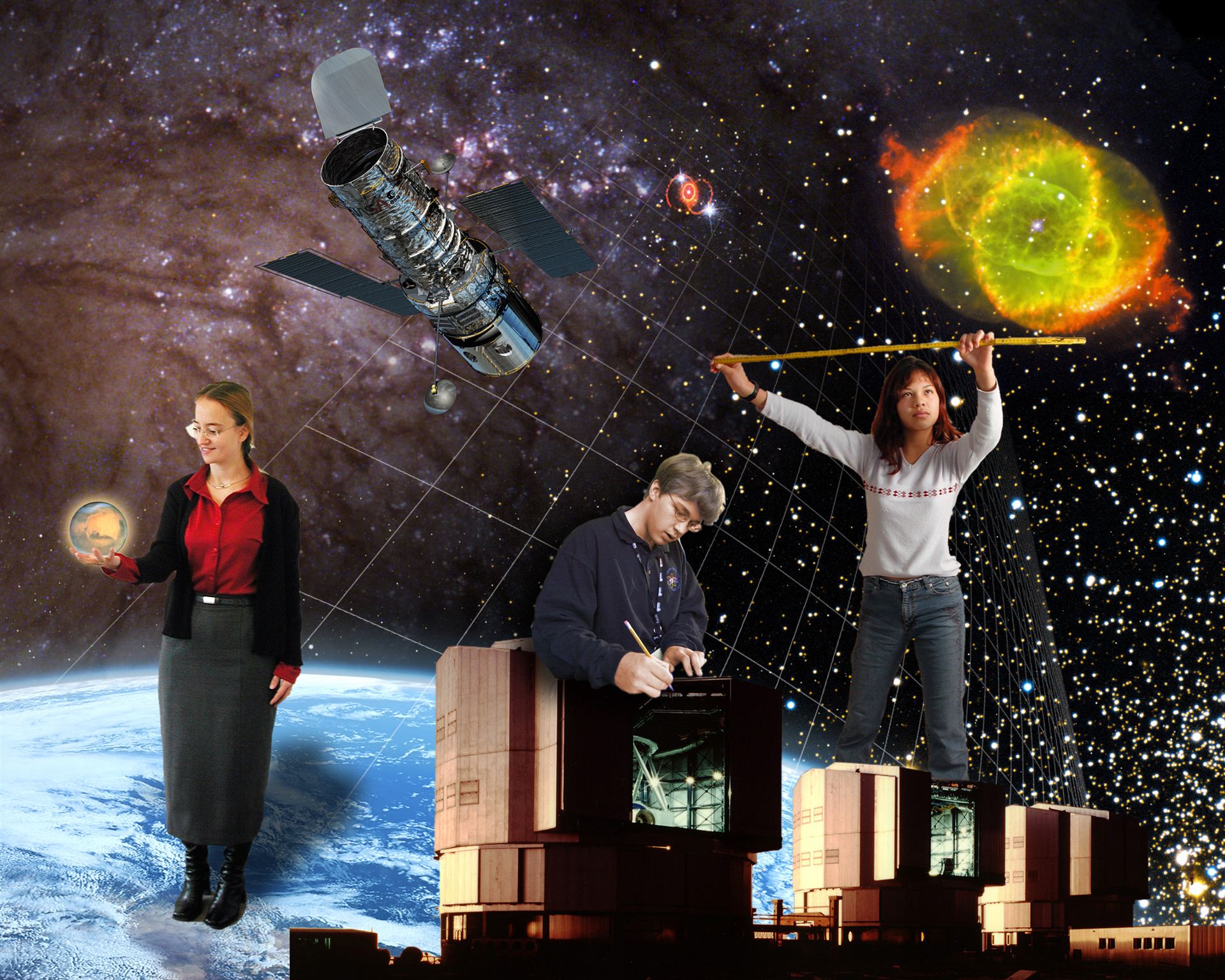 Students follow in the footsteps of scientists