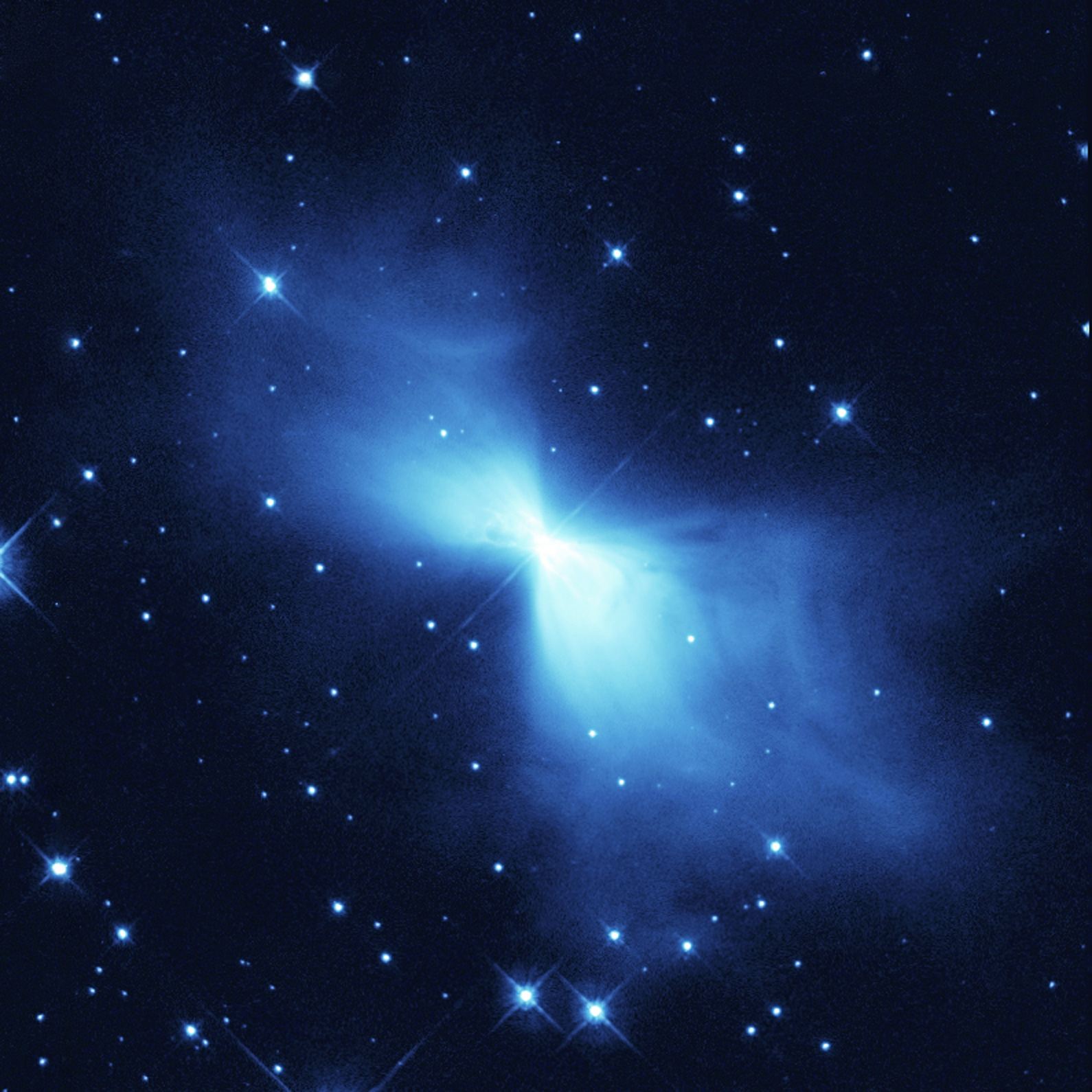 The Boomerang Nebula – the coolest place in the Universe