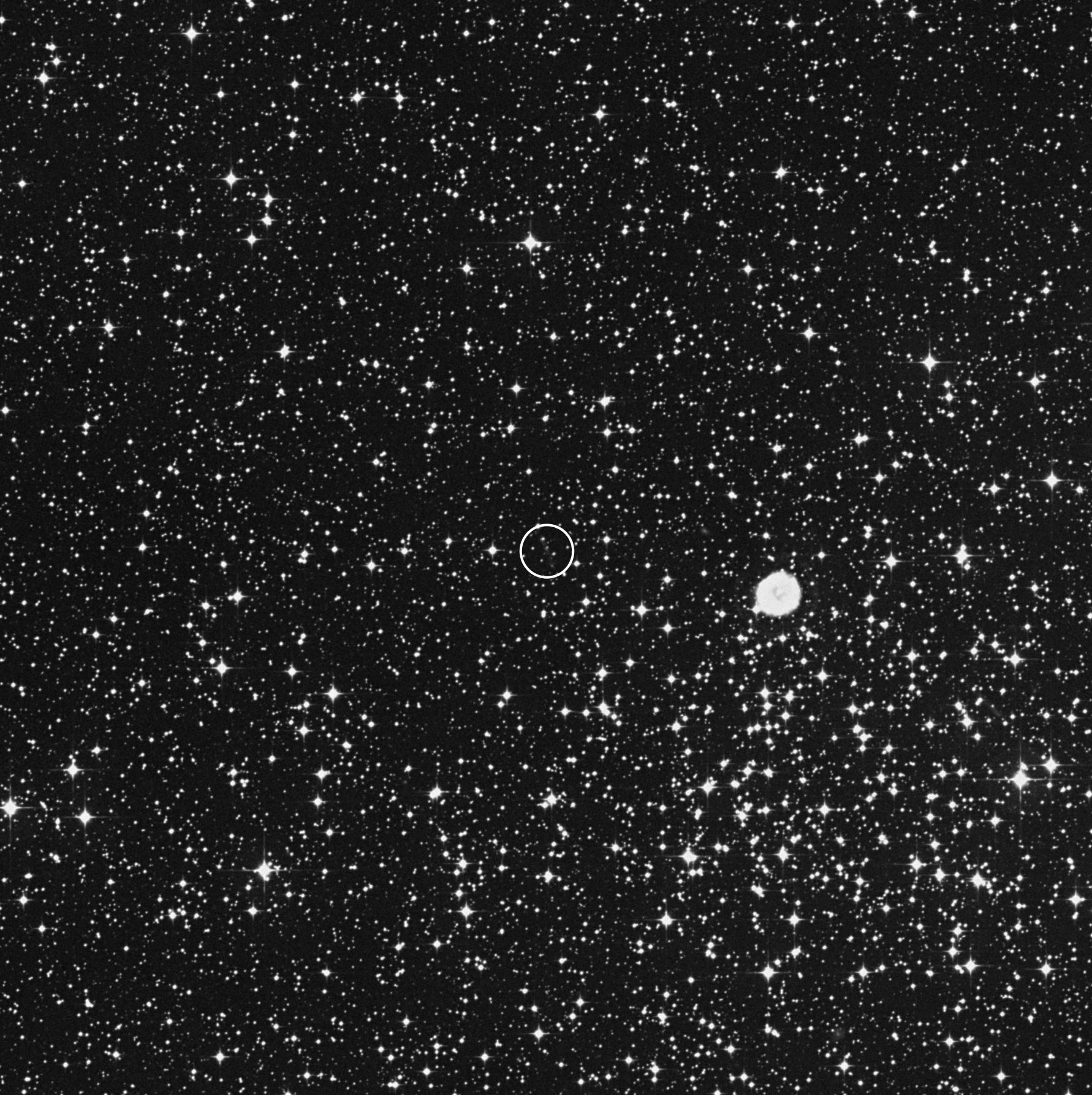 The Calabash Nebula and its surroundings (ground-based image)