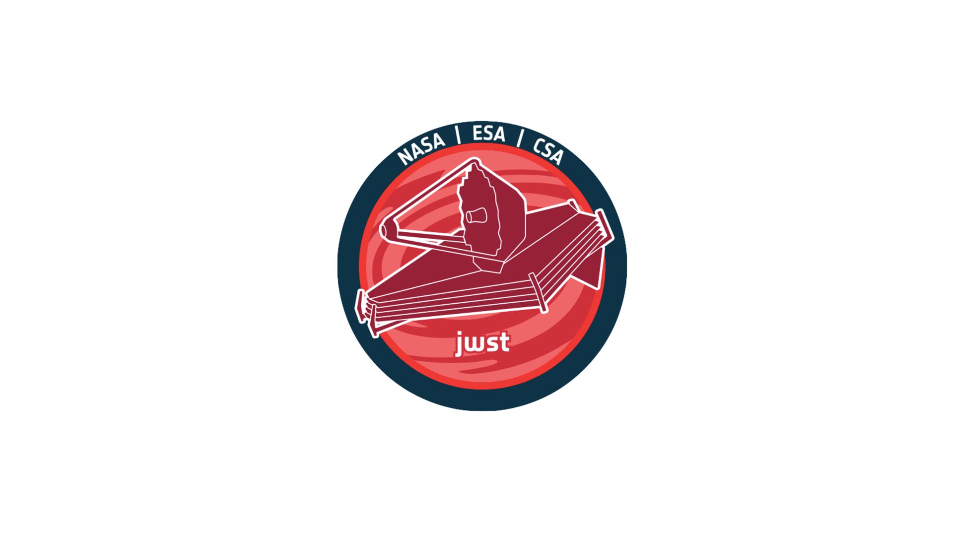 The ESA James Webb Space Telescope logo