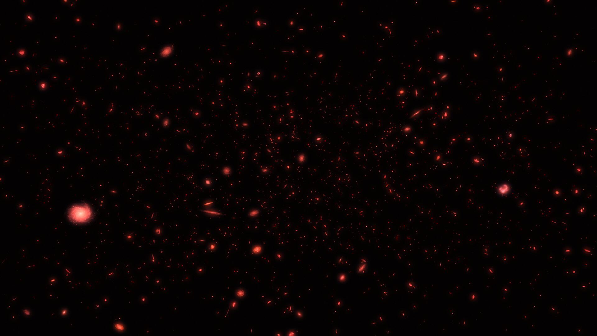 The Early Universe (artist’s impression)