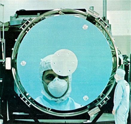 The Hubble Space Telescope Mirror