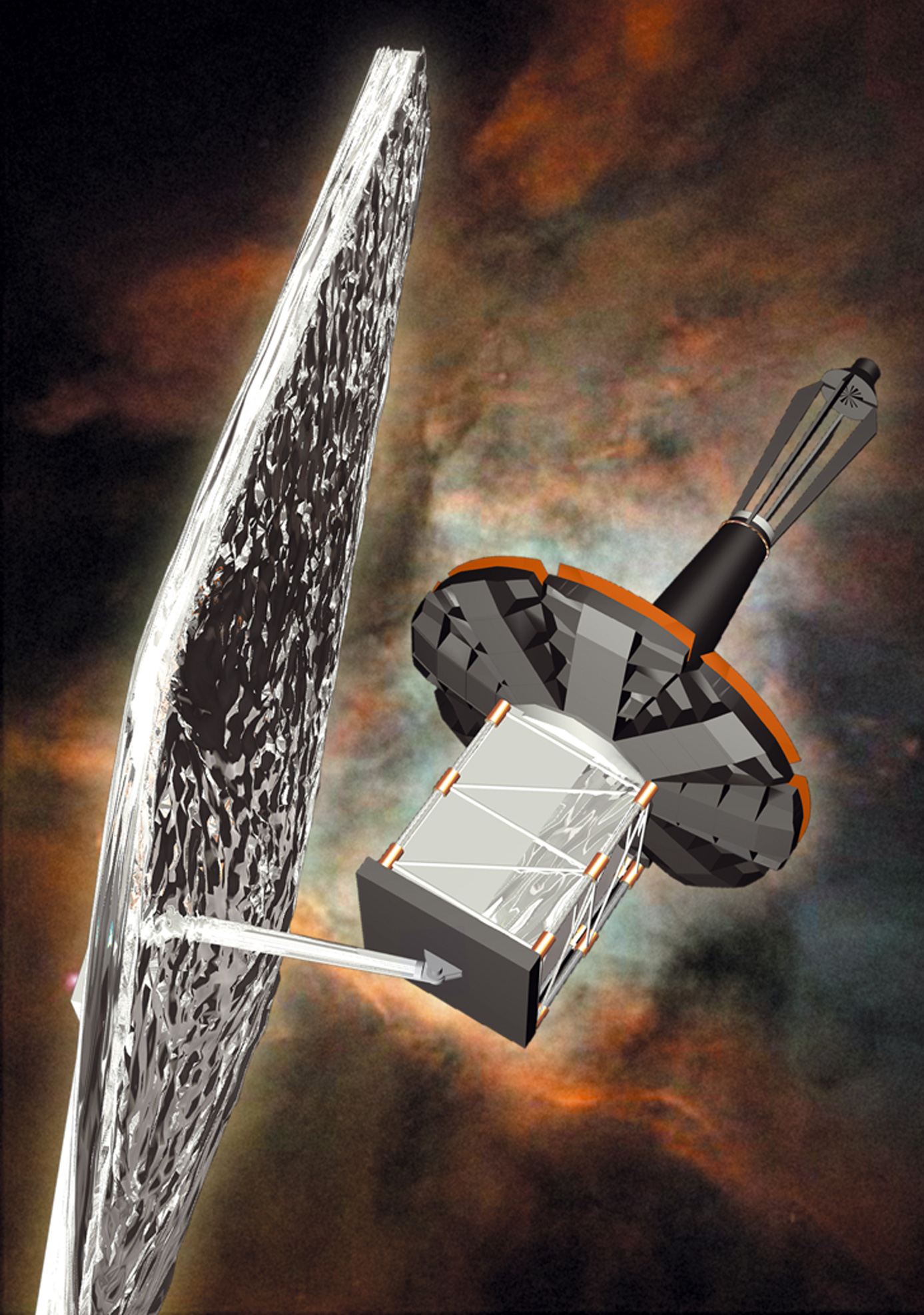 The James Webb Space Telescope (artist&rsquo;s impression)