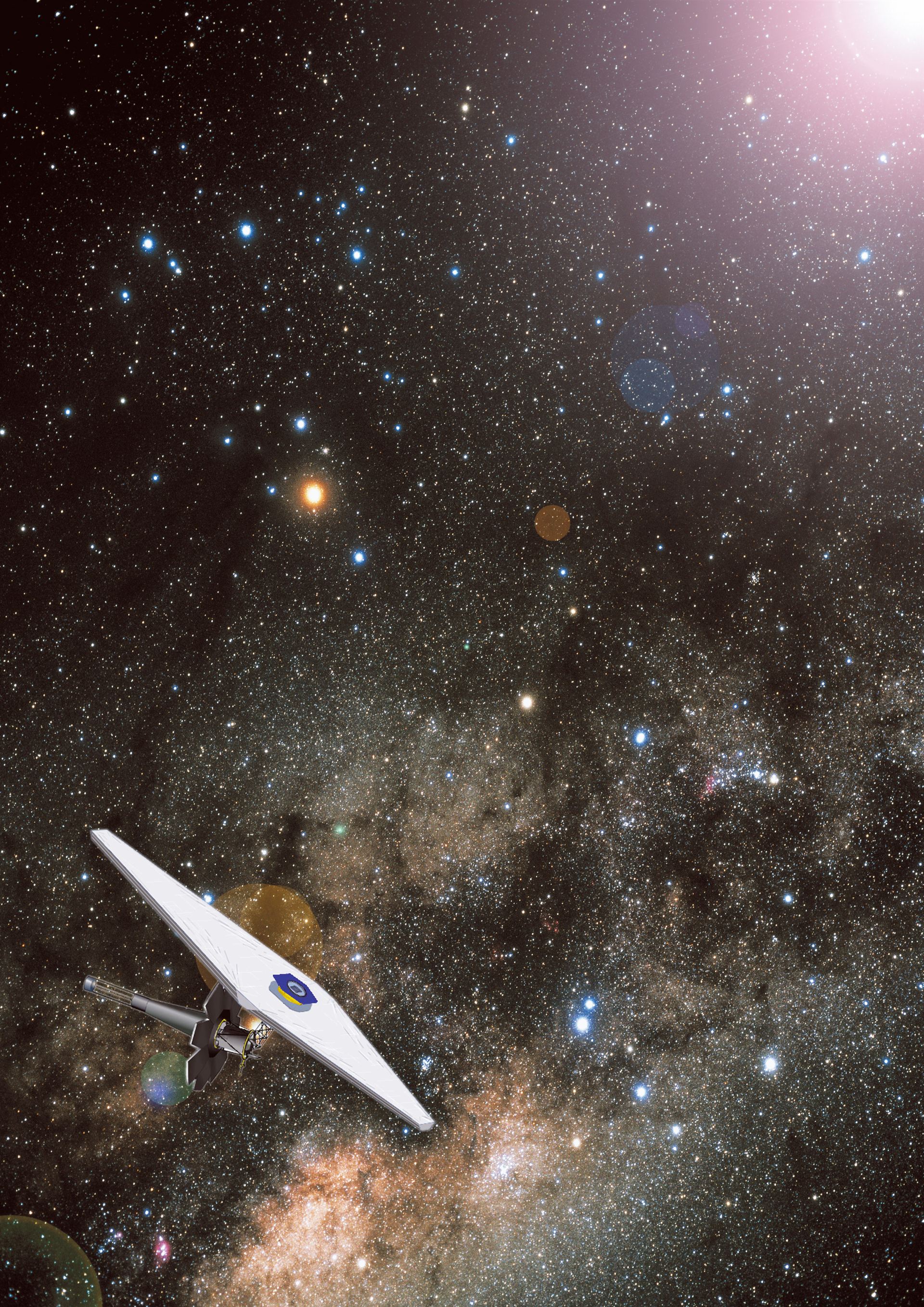The James Webb Space Telescope (artist&rsquo;s impression)
