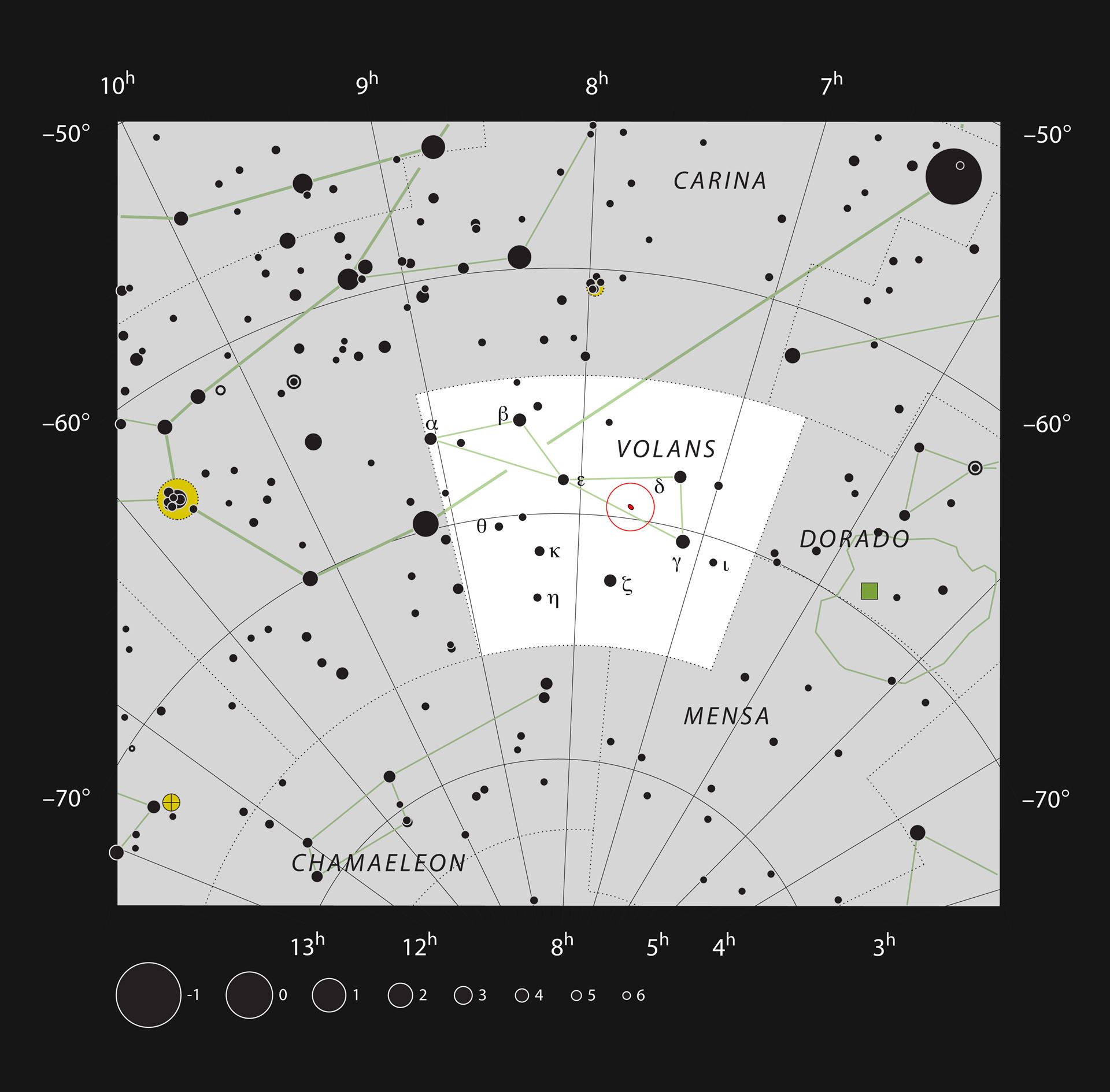 The Meathook galaxy, NGC 2442, in the constellation of Volans