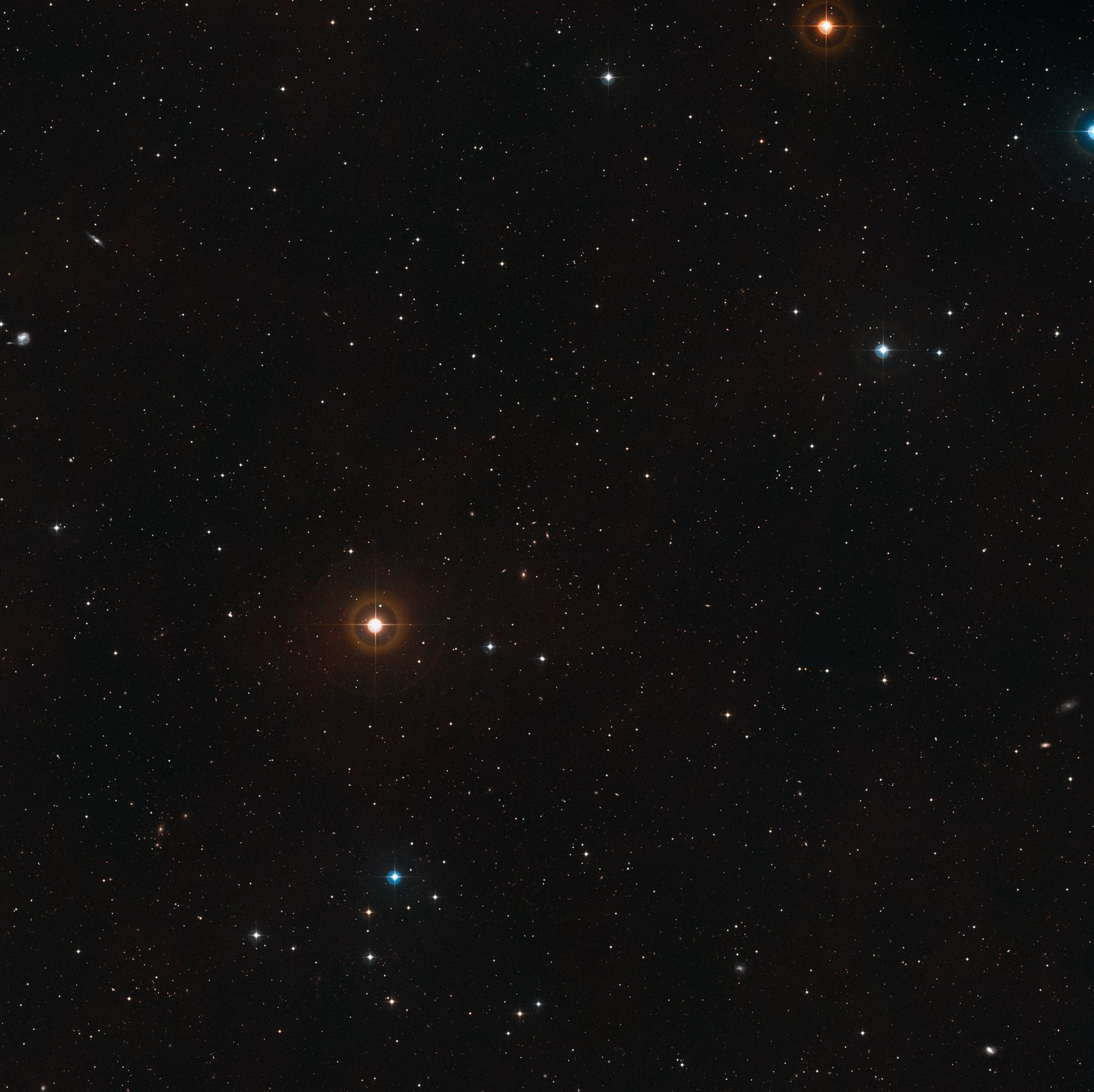 The area around SpARCS1049+56 (ground-based image)