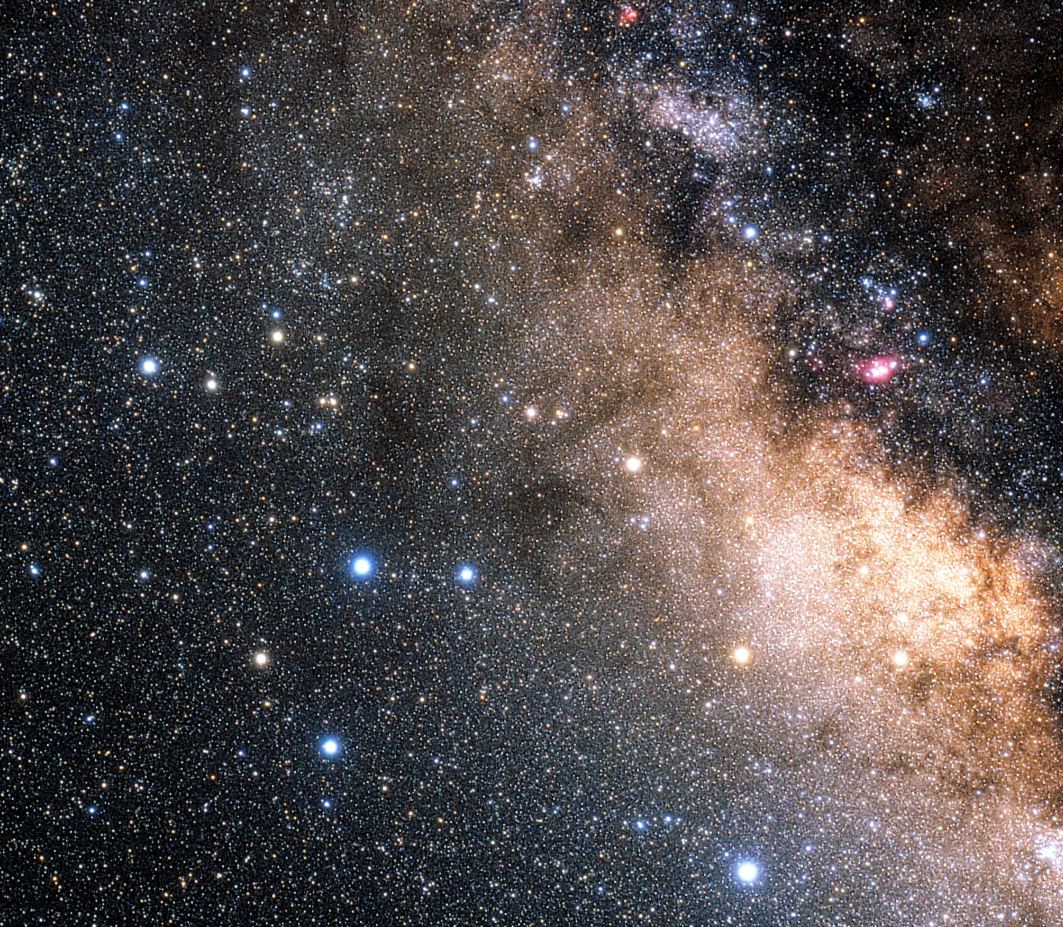 The constellation Sagittarius (ground-based image)