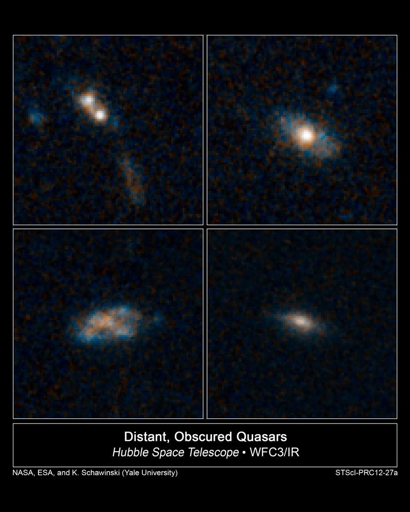 The homes of quasars