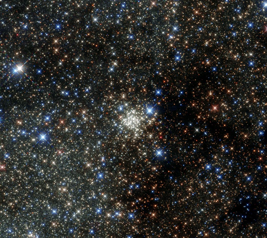 The most crowded place in the Milky Way