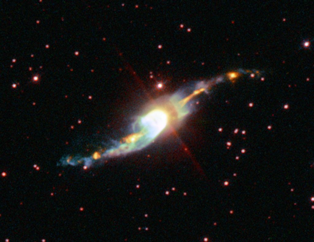 The mysterious &lsquo;Garden-sprinkler&rsquo; nebula