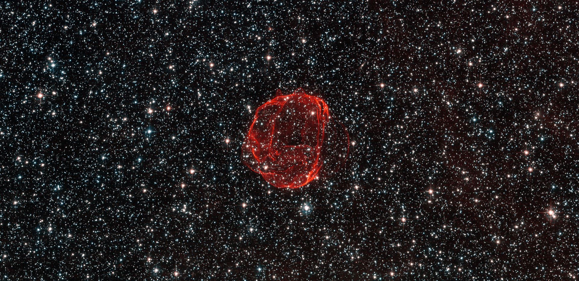 The remains of a star gone supernova