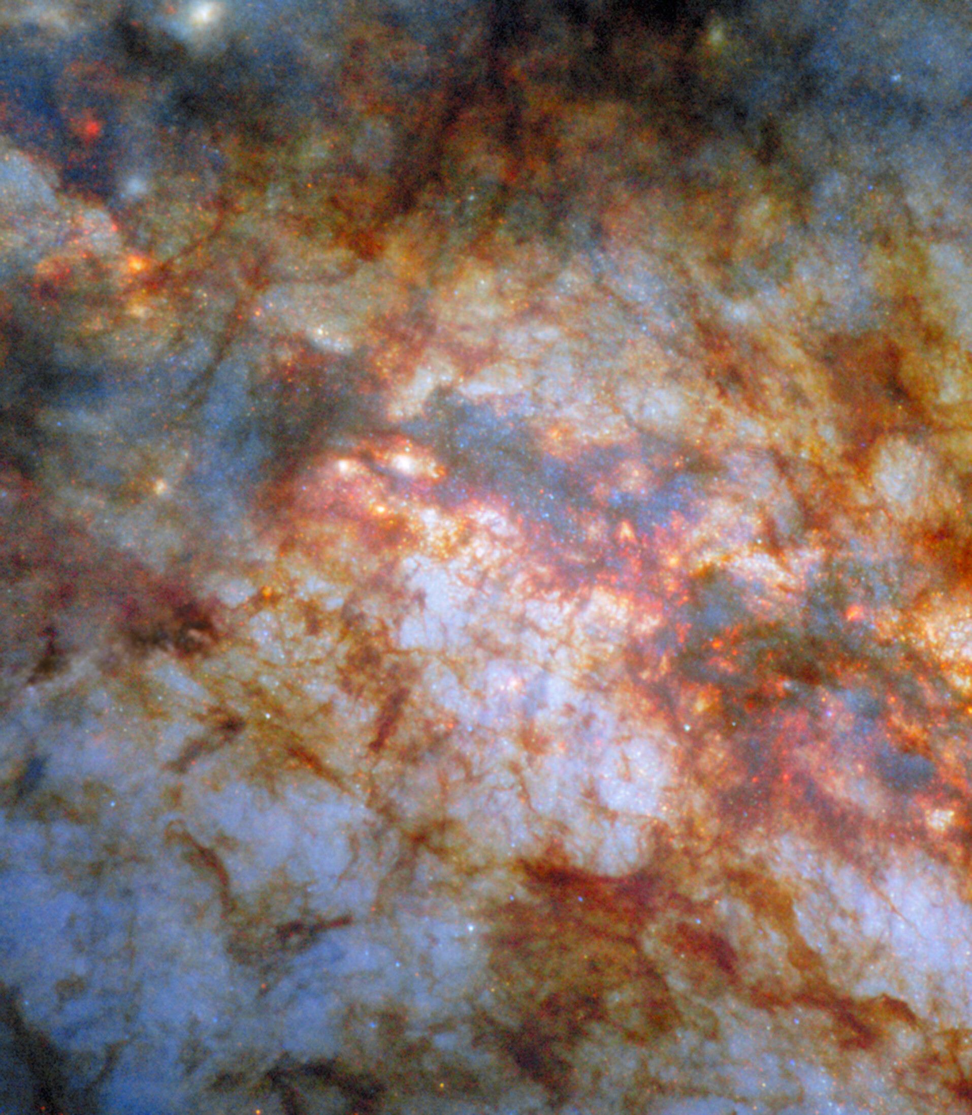 The smouldering heart of a celestial cigar