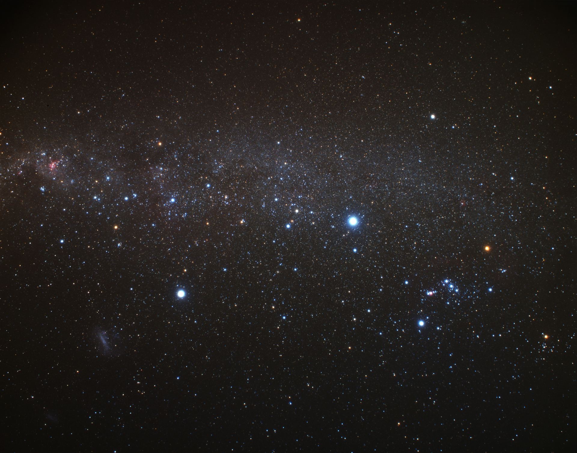 The southern Milky Way (ground-based image)