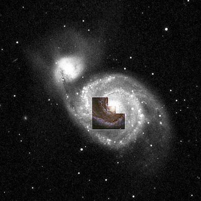 The whirlpool galaxy