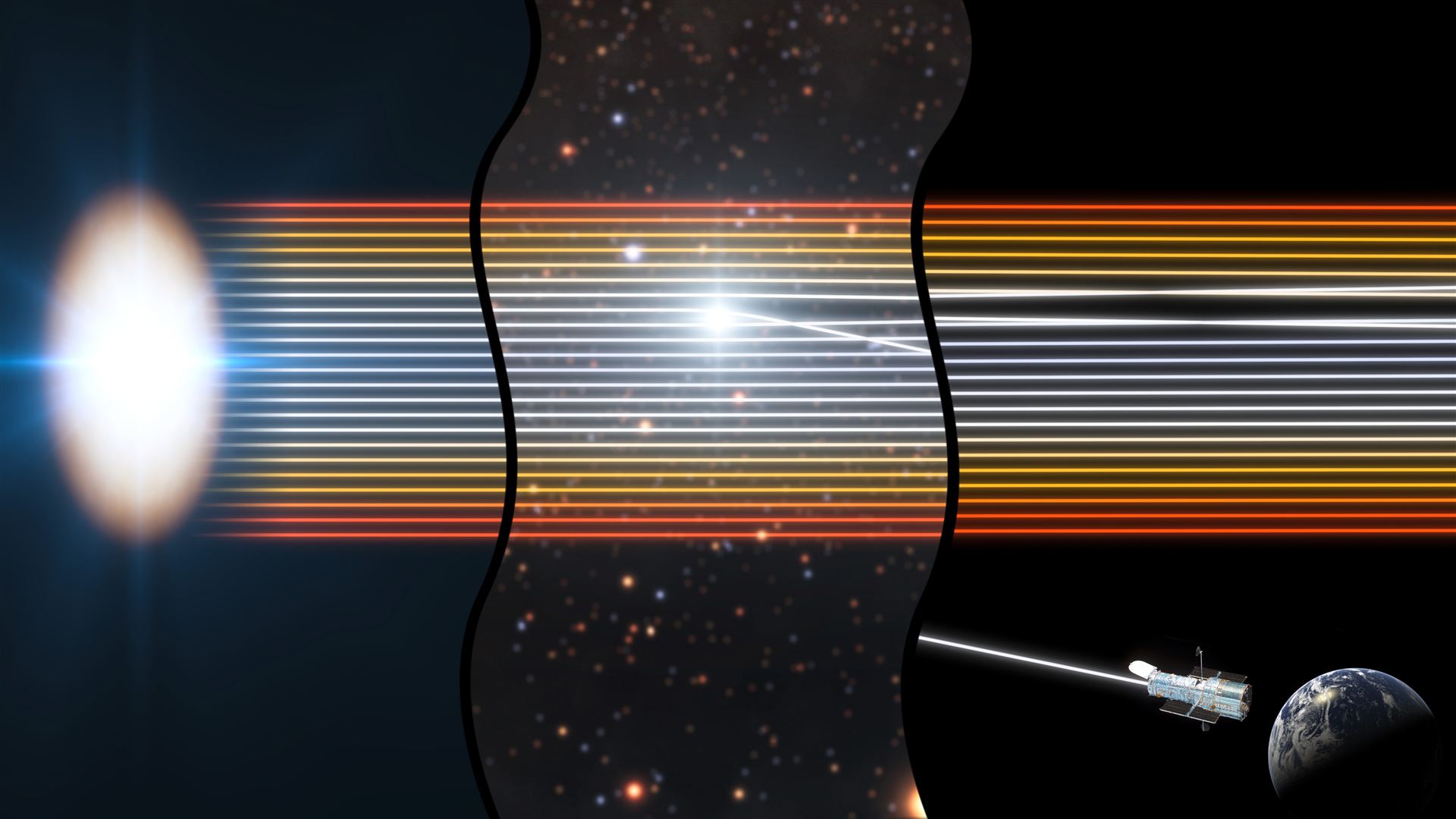 Using gravitational lensing to observe the disc around a black hole