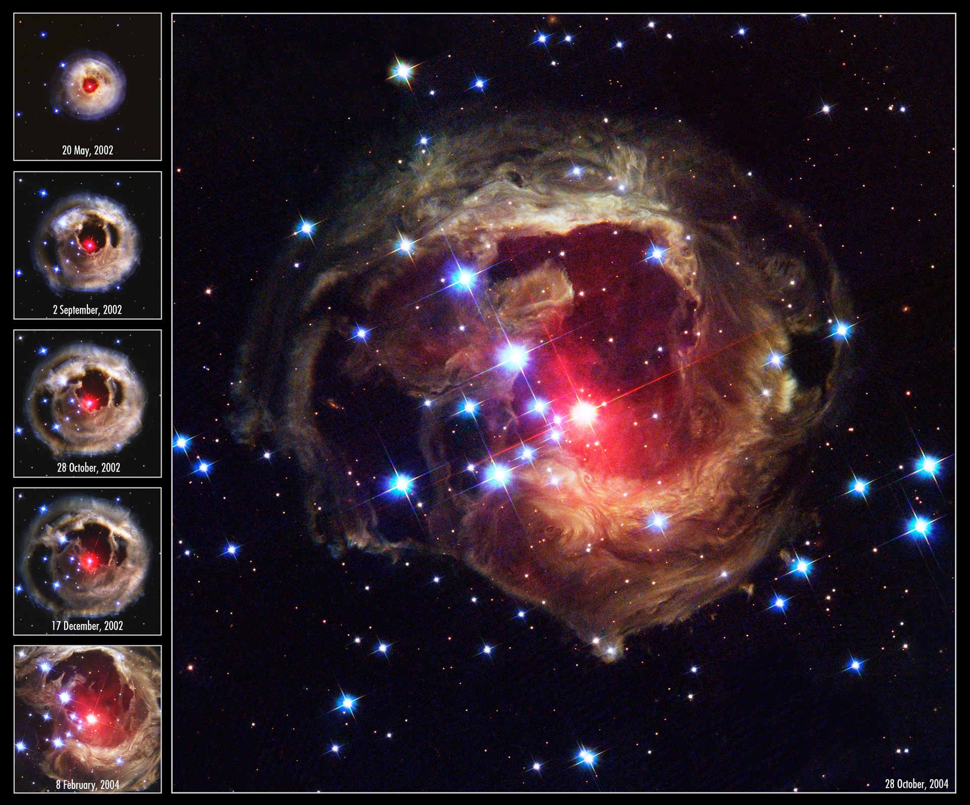 V838 outburst