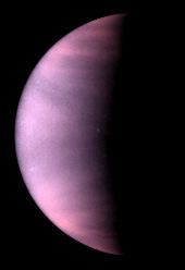 Venus cloud tops viewed by Hubble