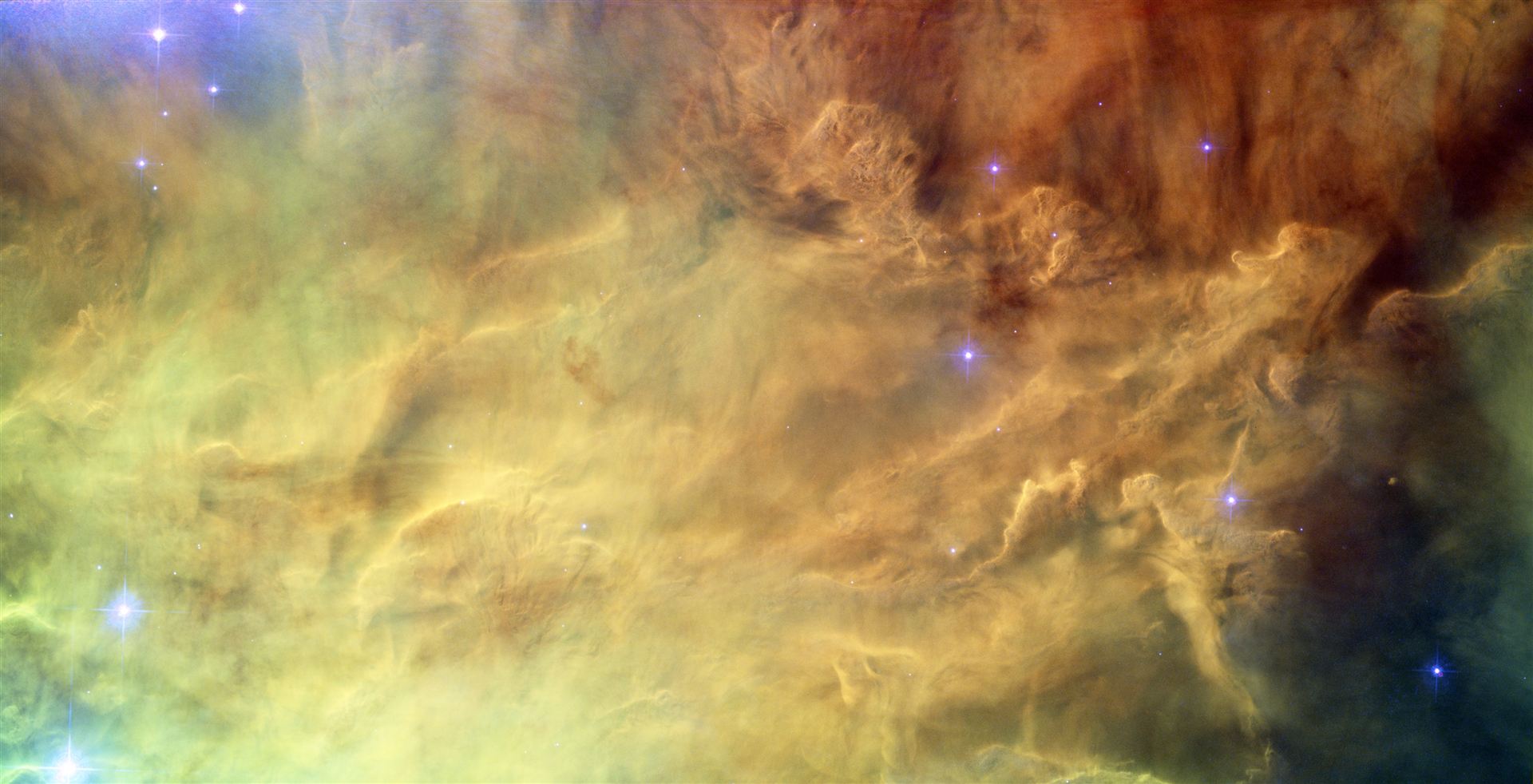 Waves breaking in the stellar lagoon