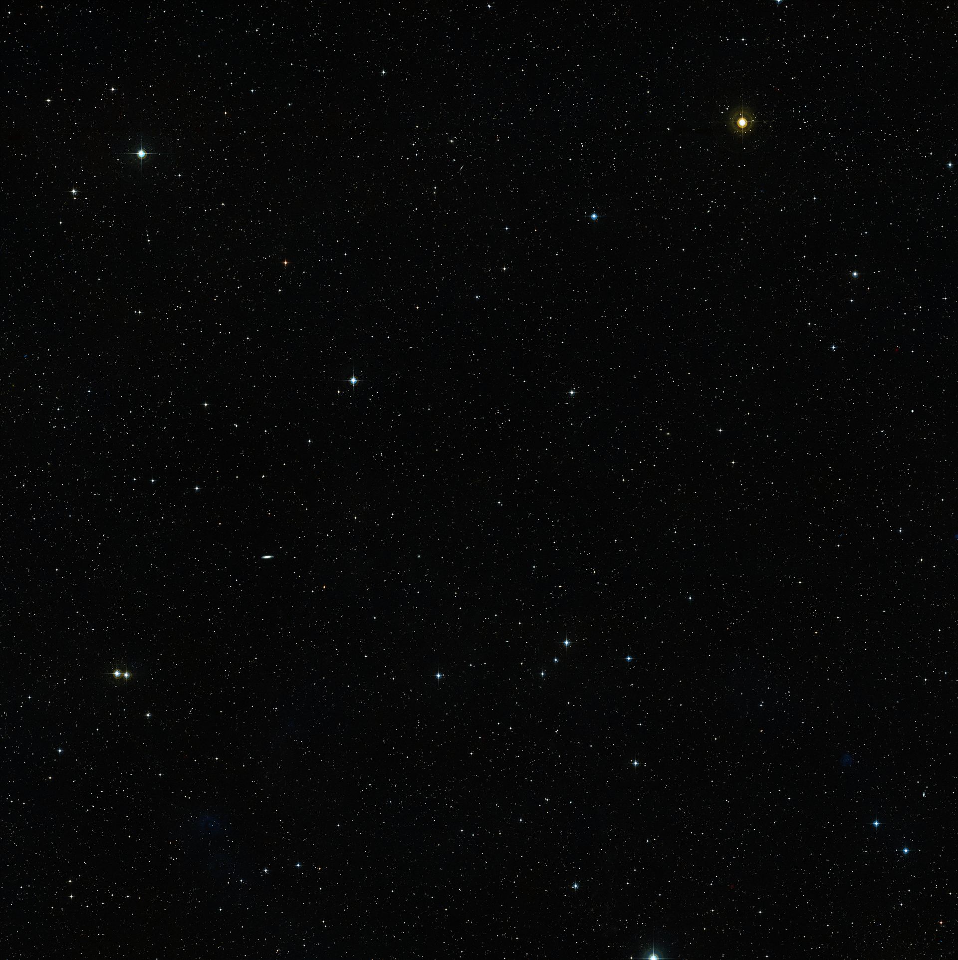 Wide field view of MACS 1206 (ground-based image)