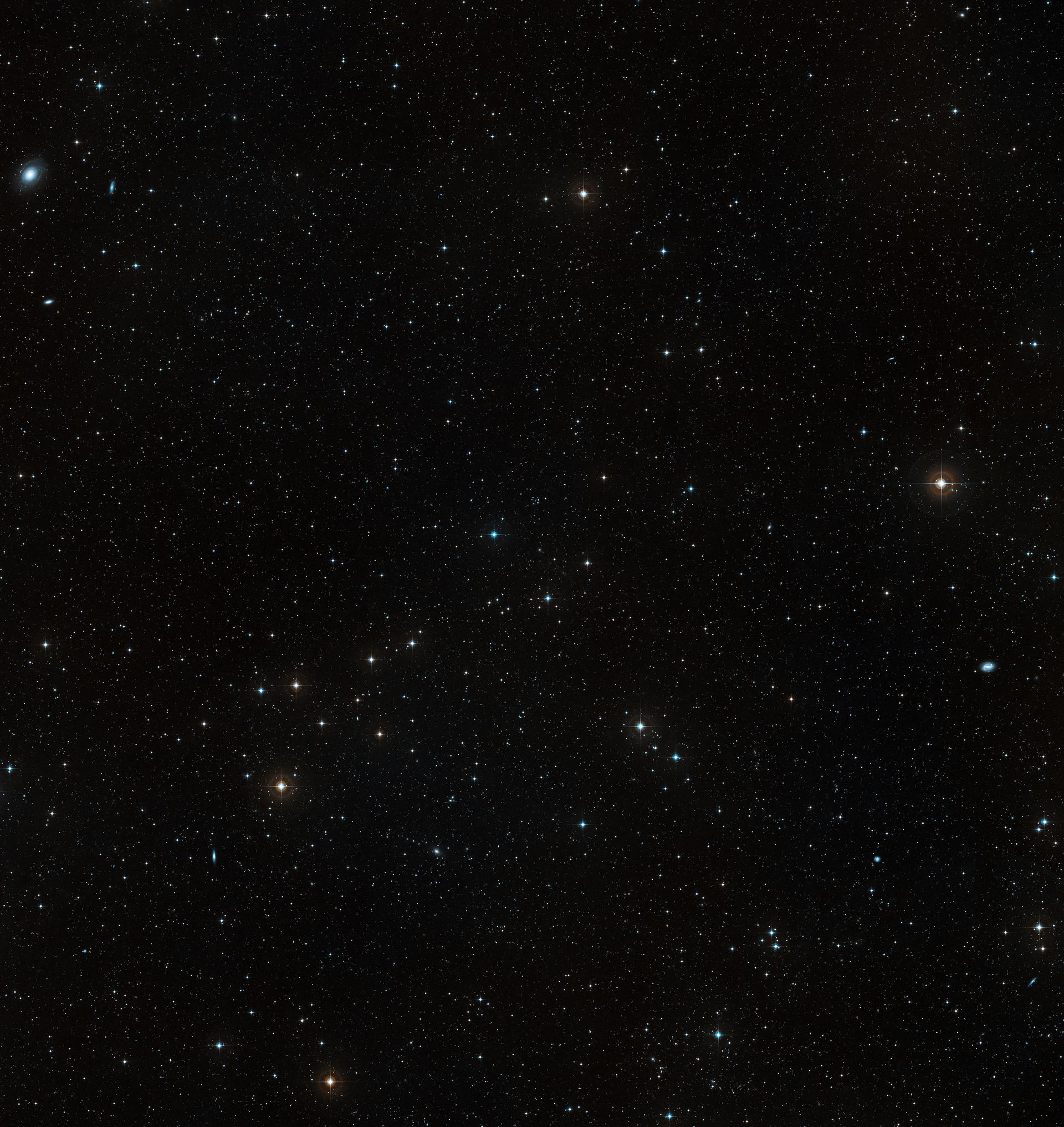 Wide-field image of Abell S1063 (ground-based image)