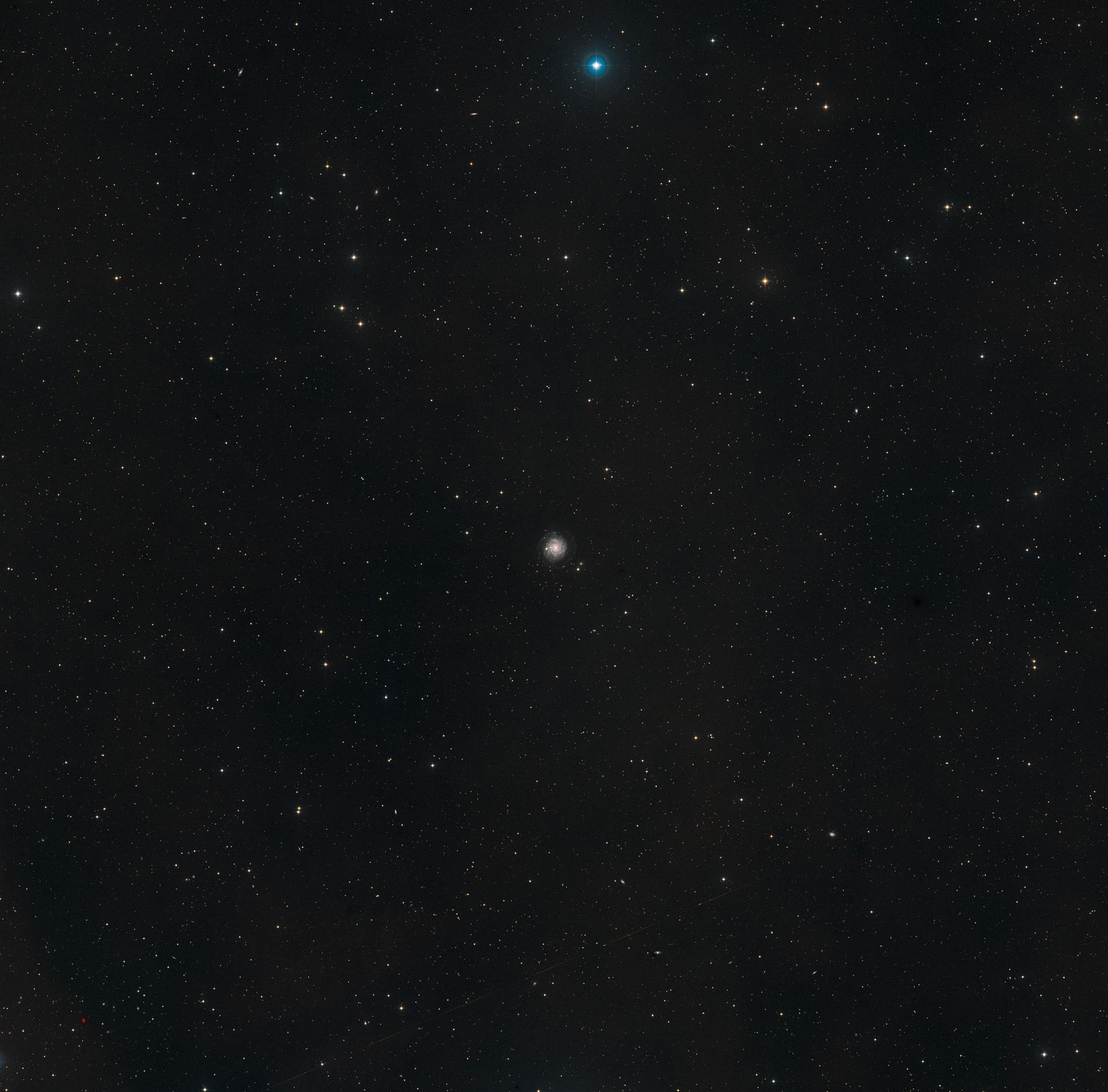 Wide-field image of NGC 3344 (ground-based image)