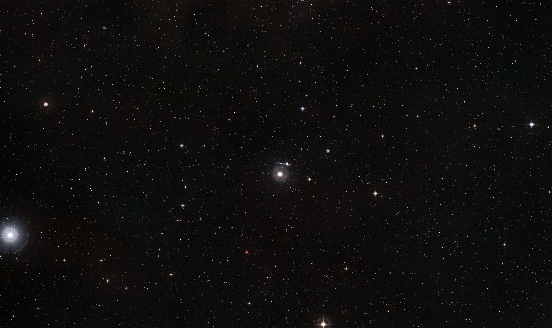 Wide-field image of NGC 7714 (ground-based image)