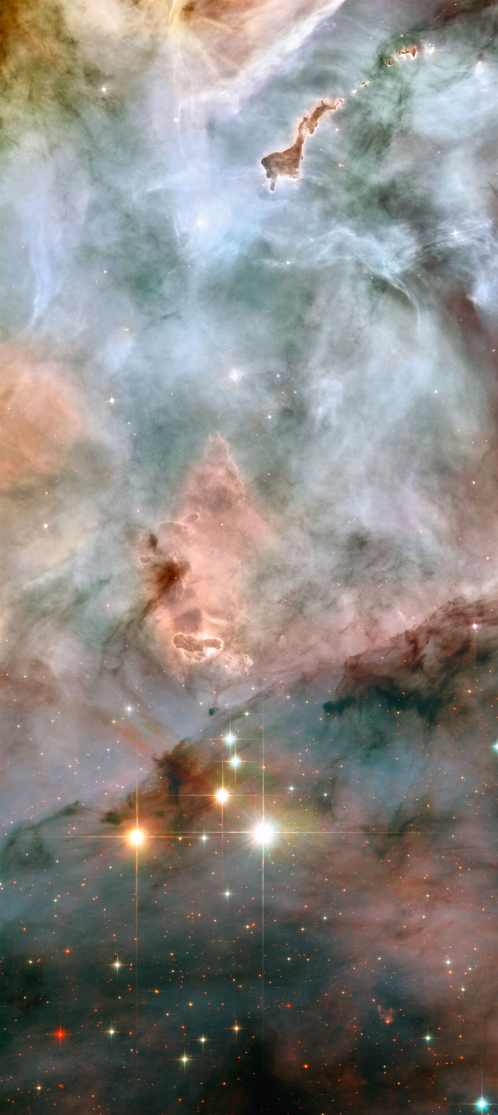 Wide-field image showing the region of WR 25 and Tr16-244