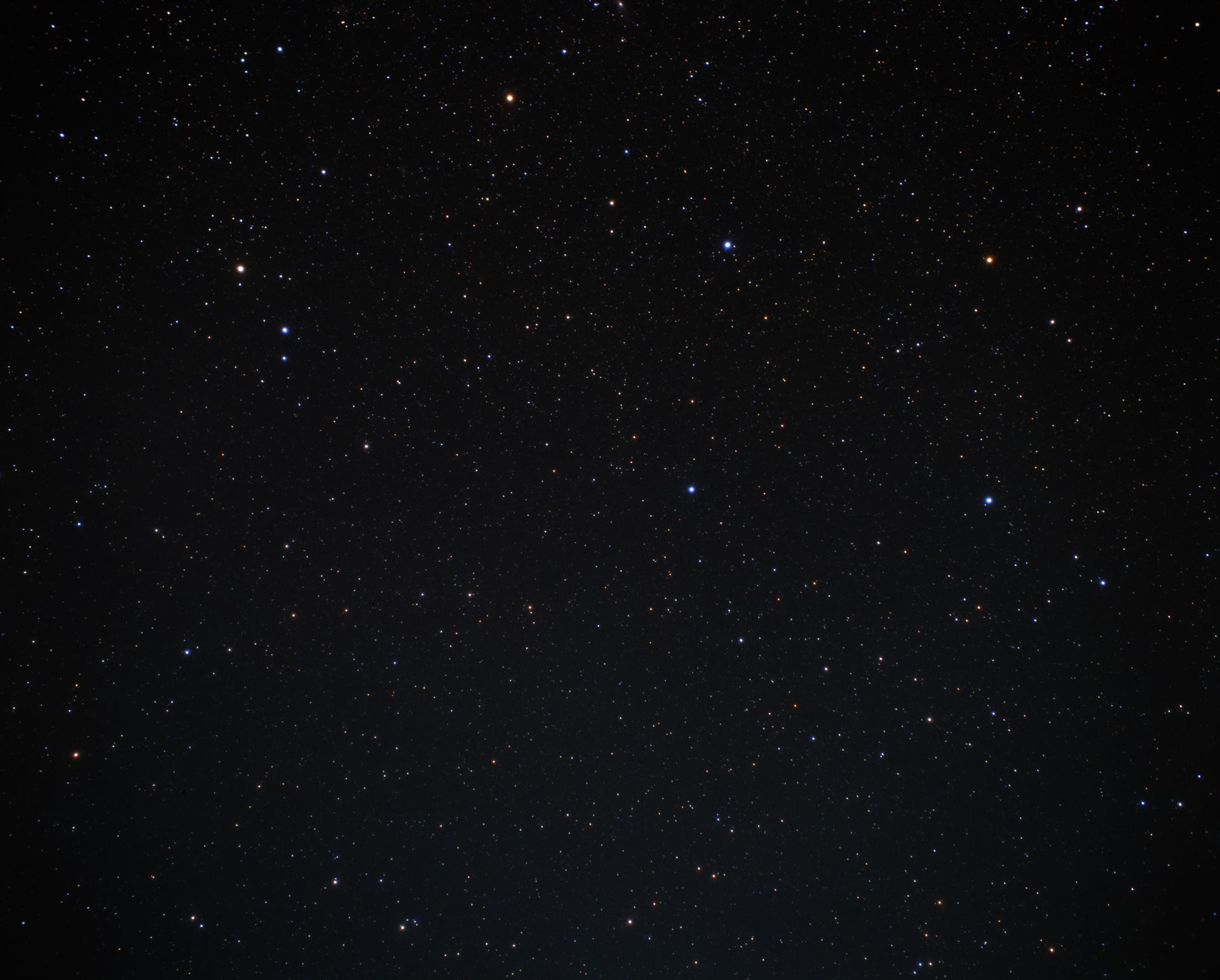 Wide-field image with Pisces (ground-based image)