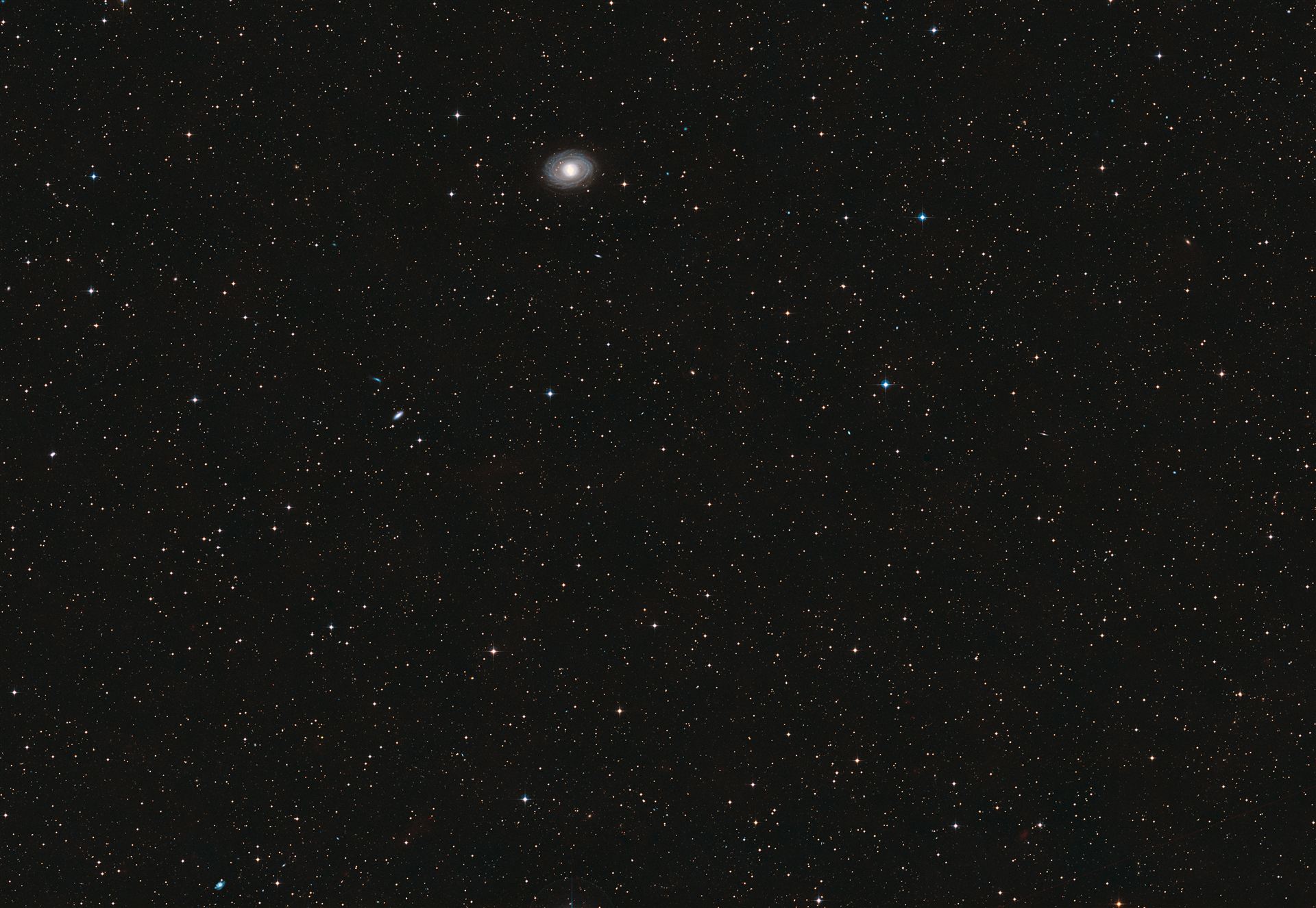 Wide-field view of GRB 190114C (ground-based view)
