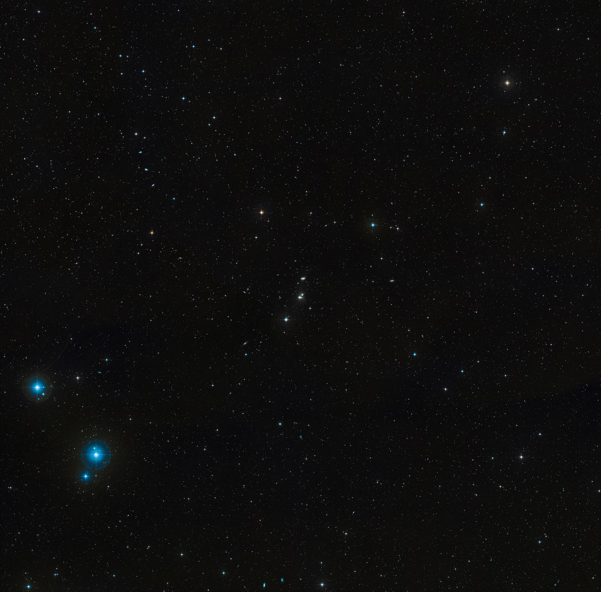 Wide-field view of NGC 7173 (ground-based image)
