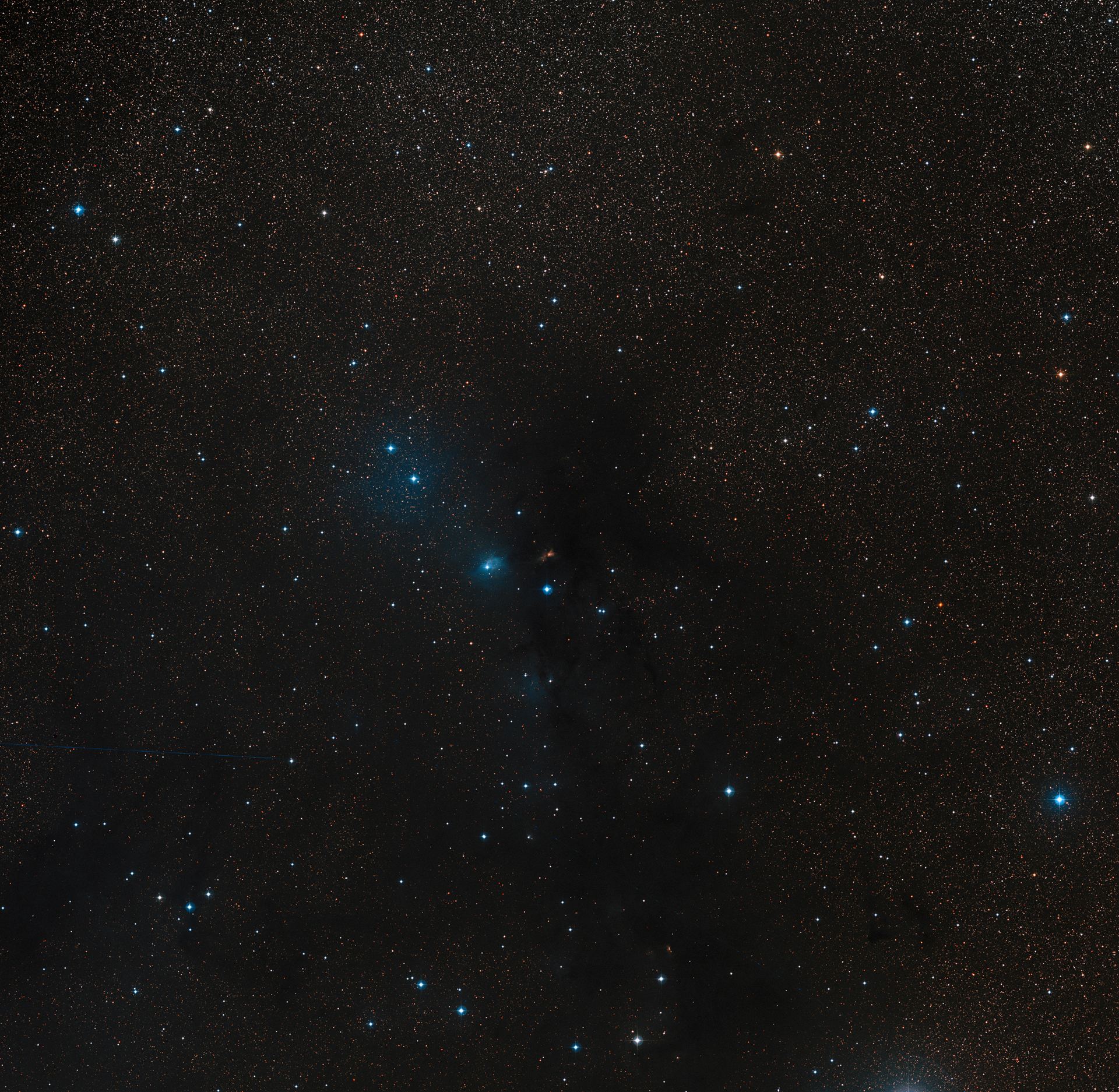 Wide-field view of the Serpens Nebula (ground-based image)