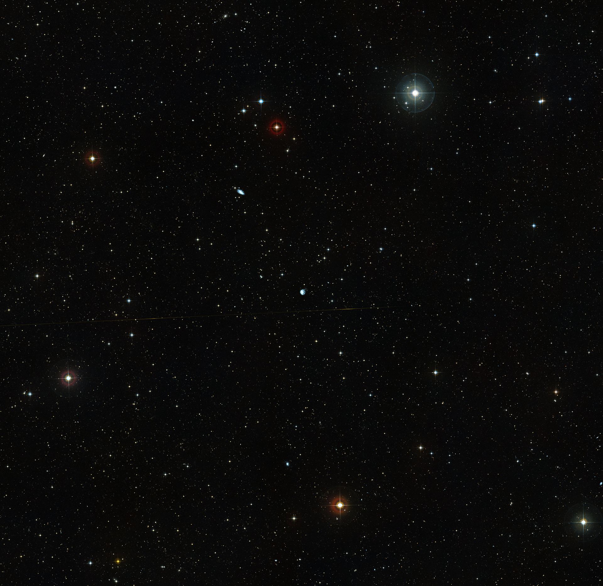 Wide-field view of the area around NGC 922 (ground-based image)