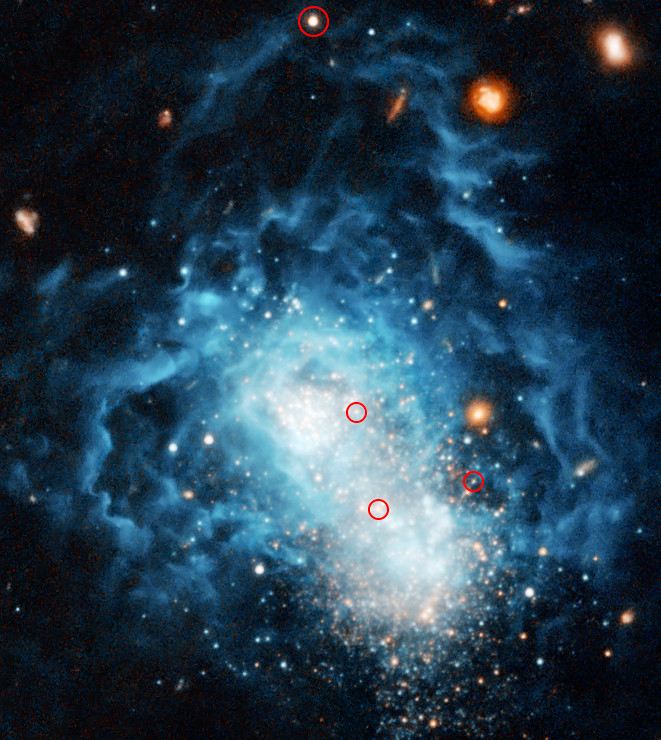 Youthful-looking galaxy may be an adult